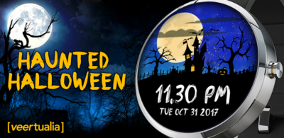 Haunted - Halloween animated watch face for Wear OS